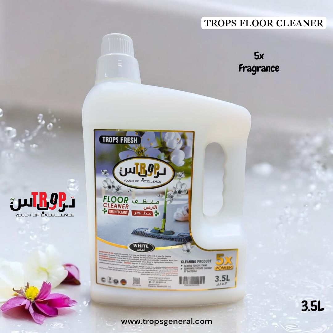 Trops Floor Cleaner White 3.5L